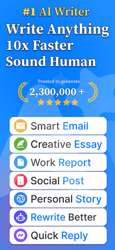 Daily AI Writer screenshot 1