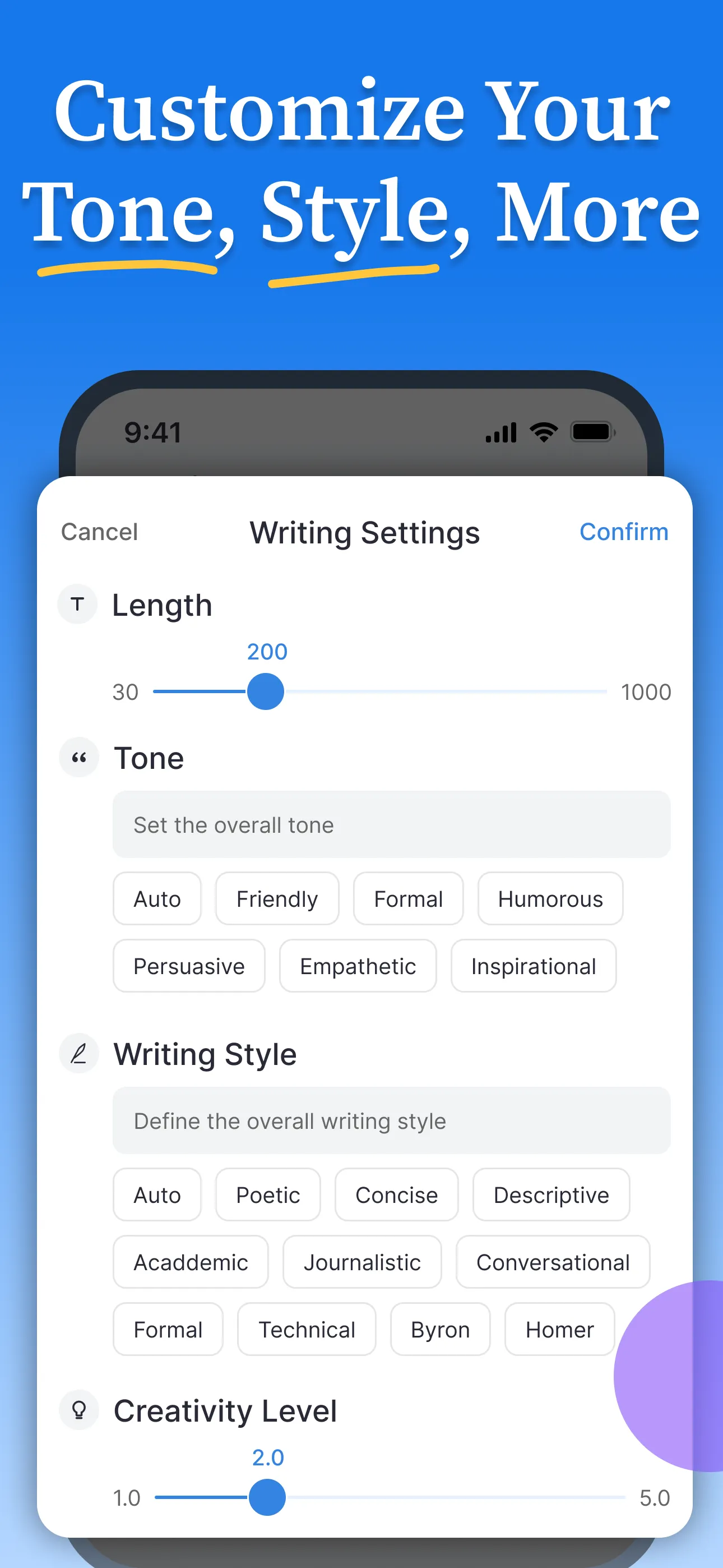 Daily AI Writer screenshot 3